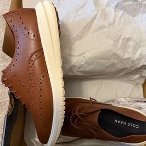 Cole Haan Tan Oxford Shoes